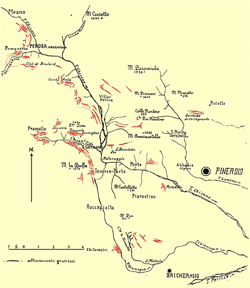 Miniere di grafite - Téaro nìaro